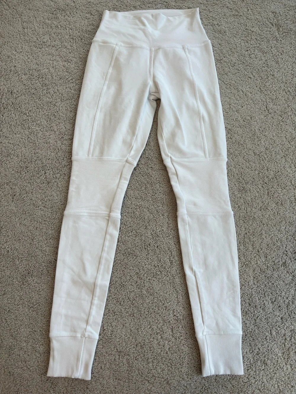 ALO Yoga White High-Waist Sculpting Leggings, Women’s XXS, NWOT